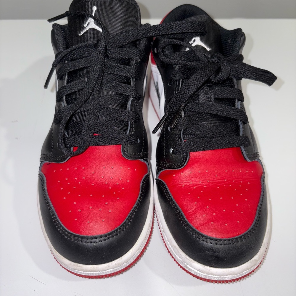 Jordan 1 Low “Bred Toes”-kids